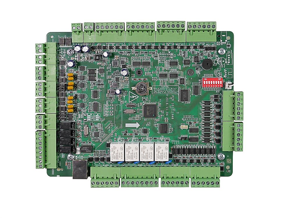 Контроллер доступа Trassir TR-C481, сетевой, 4 двери, до 8 считывателей