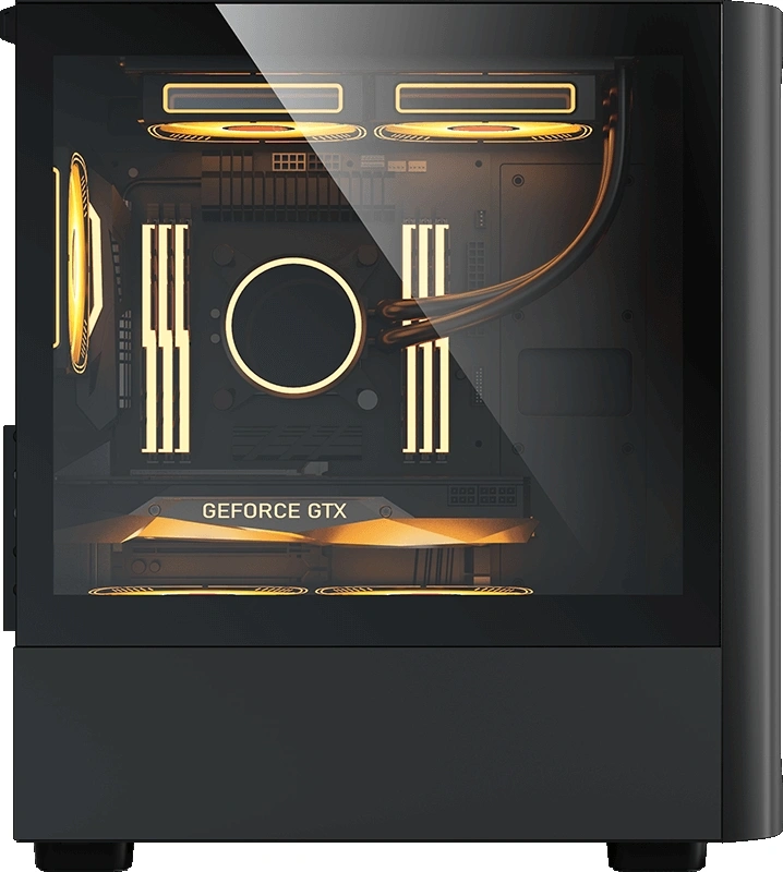 Корпус Formula Air Mesh G3 Plus, MicroATX, 4×120 мм, USB-C, чёрный