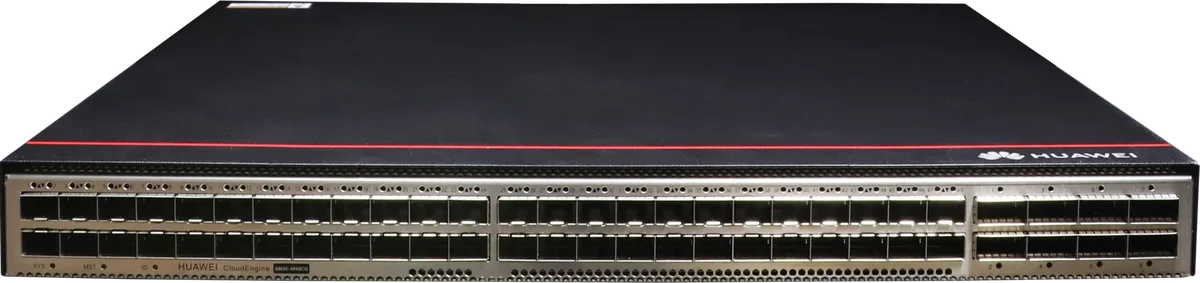 Коммутатор Huawei CE6865E-48S8CQ-F, 48×25GbE, 8×100GbE, Port-side Exhaust