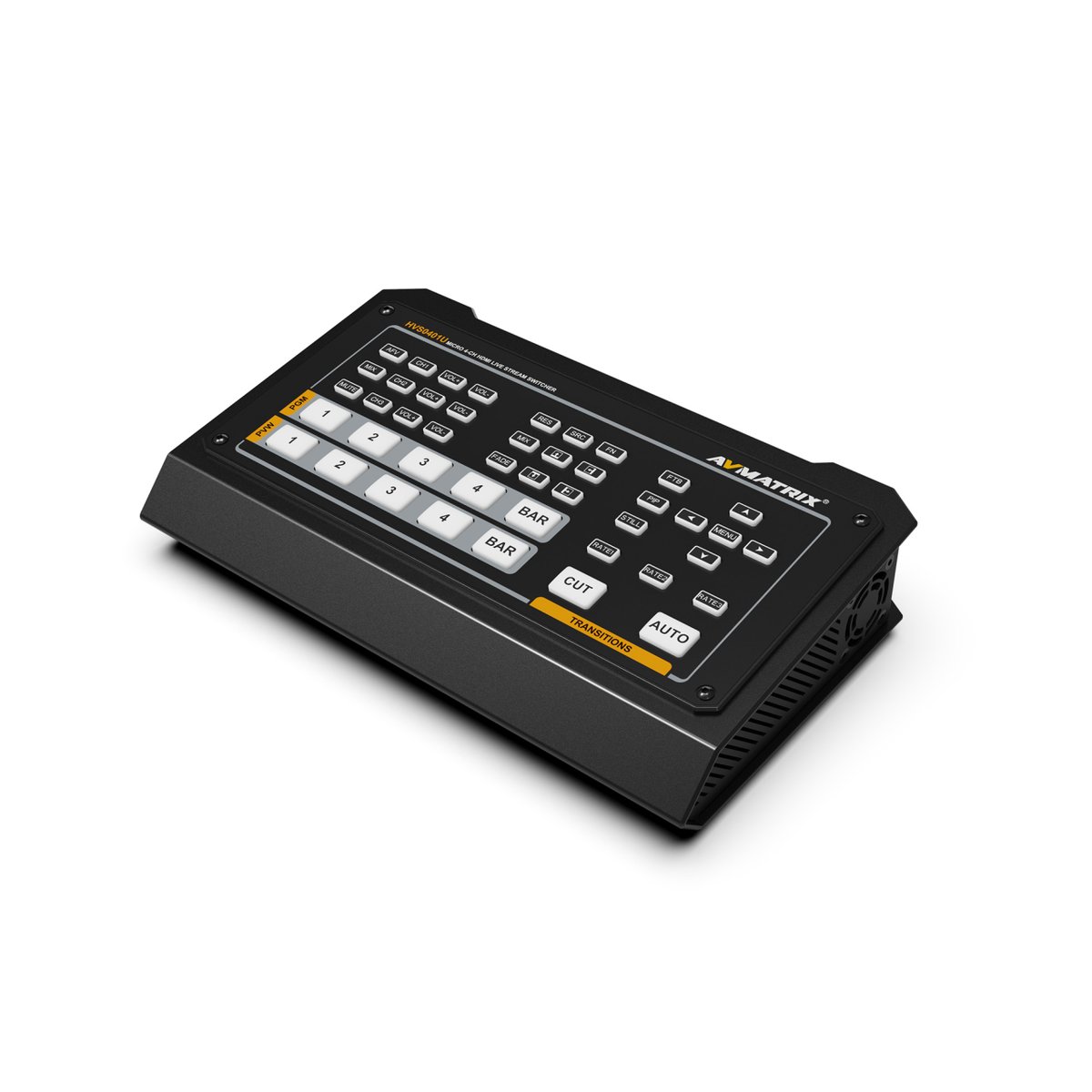 Видеомикшер AVMatrix HVS0401U, 4 канала, HDMI/DP, USB