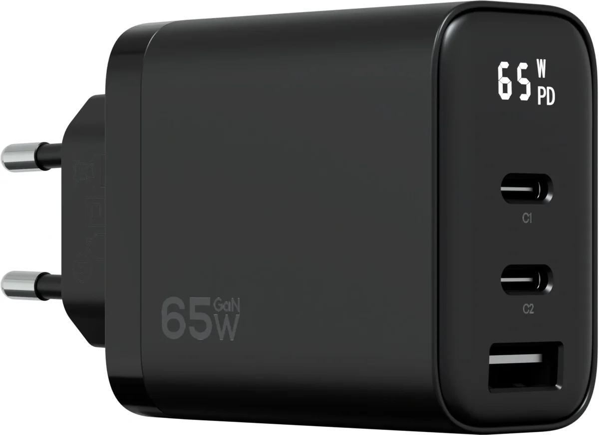 Сетевое зарядное устройство Magssory ACH009, 65 Вт, USB, PD3.0+PPS+QC4