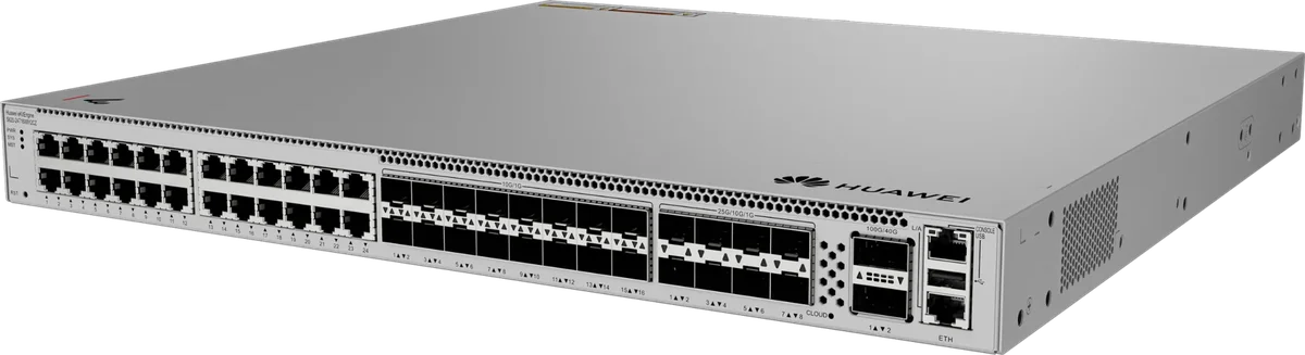 Коммутатор Huawei S620-24T16X8Y2CZ, L3, 24×1GbE, 16×10G SFP+, 8×25G SFP28, 2×100G QSFP28