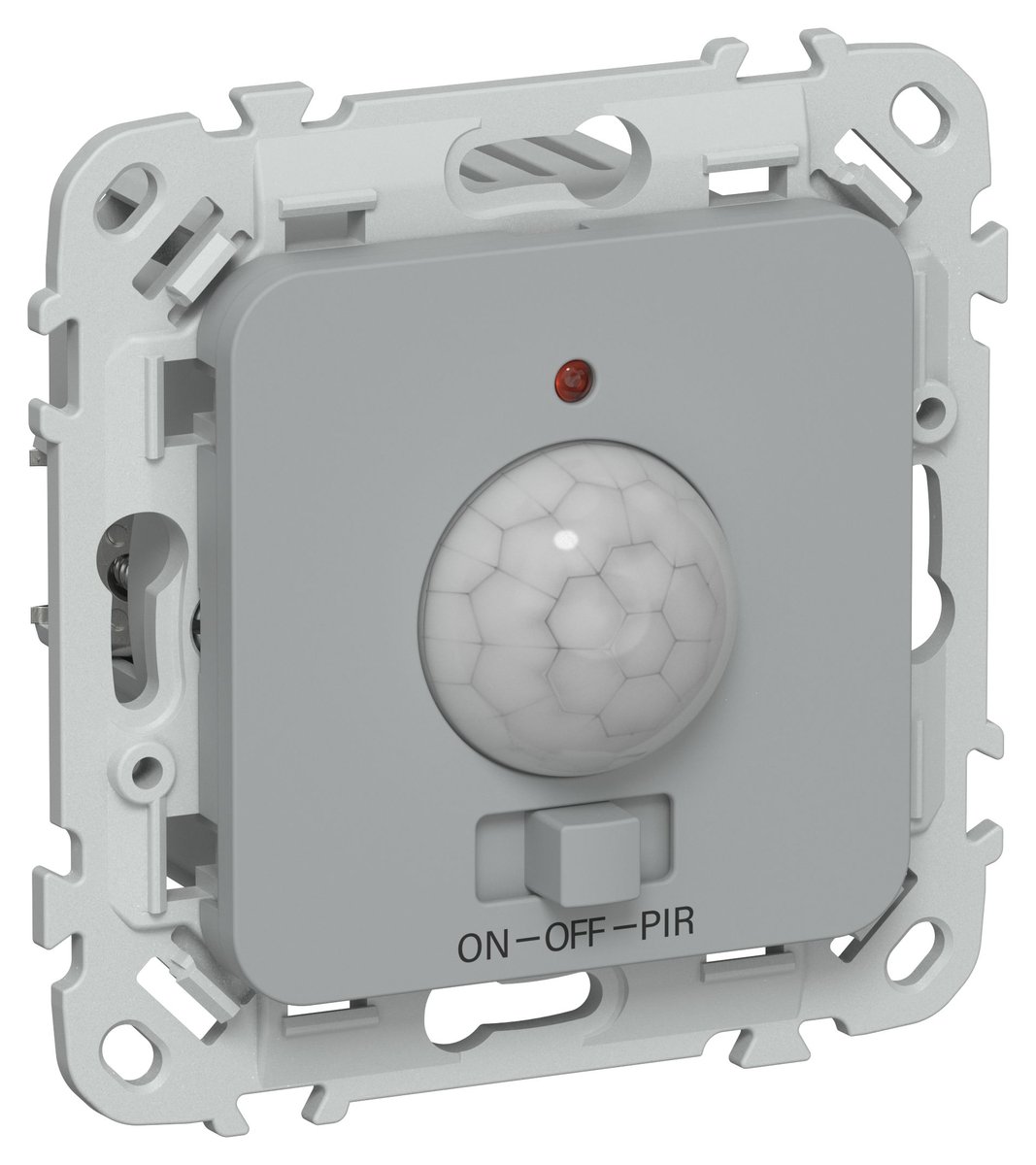 Датчик движения с N 400Вт ДД-3-ФлС серый FLITE IEK