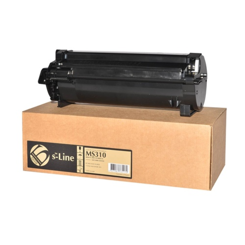 Тонер-картридж Булат AFLXMS3100030 для Lexmark MS310/MS312, чёрный, 5000 страниц