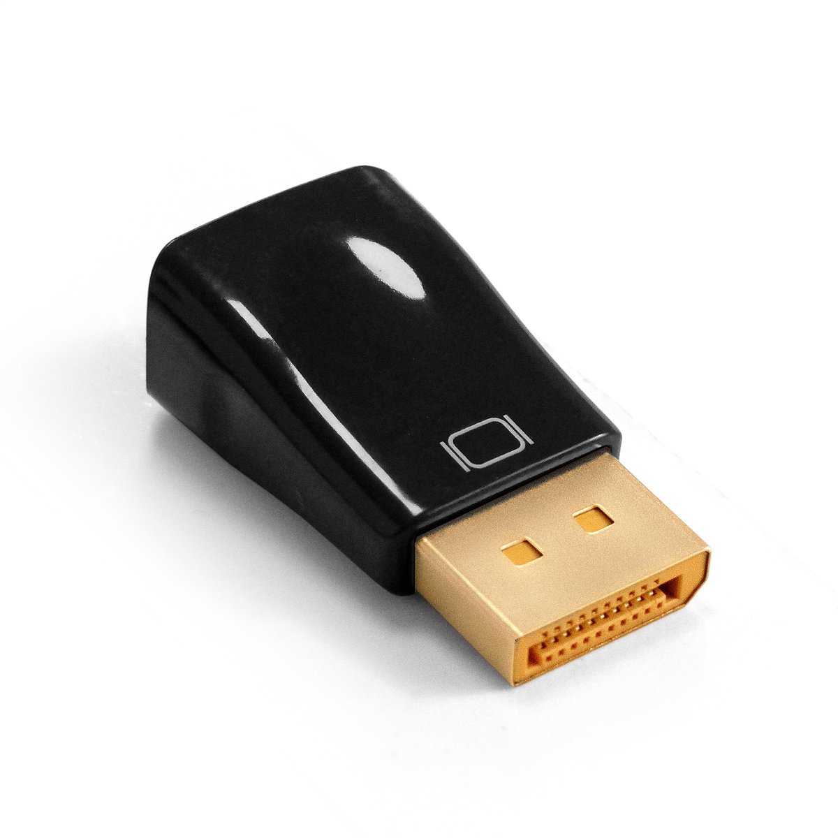 Переходник Exegate EX294797RUS, DisplayPort (20M) — VGA (15F), 1920×1200