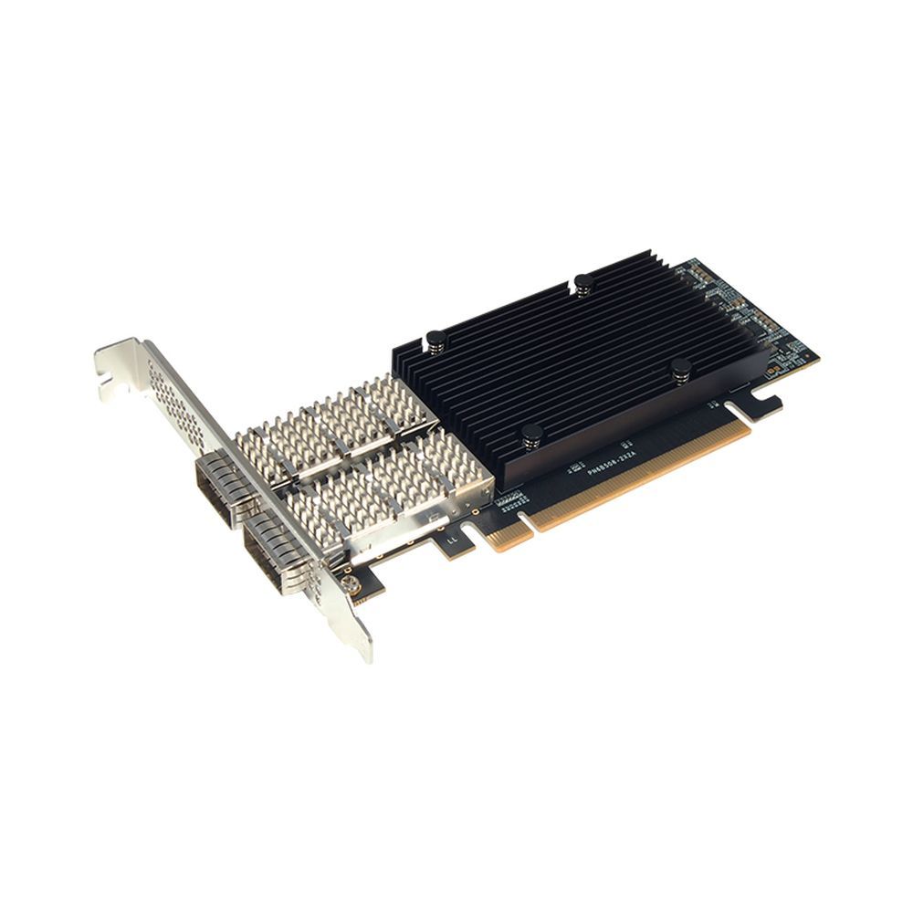 Сетевой адаптер ST-Lab NE-Z16-1220-00-00012, 2×100GbE, PCIe 4.0 x16, QSFP56
