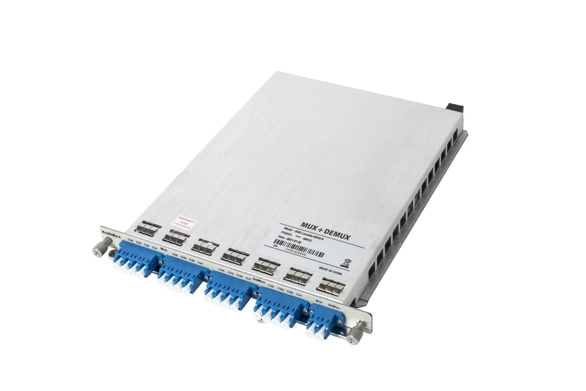 Мультиплексор SNR SNR-Lambda-MDM-8, DWDM, 8 каналов, LC, для шасси Lambda