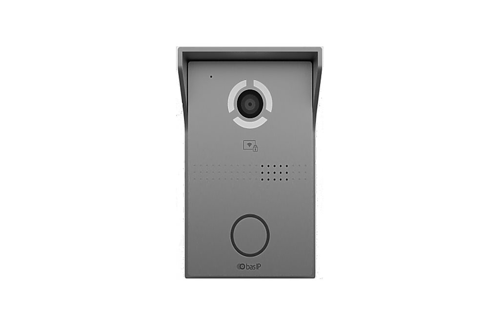 Вызывная панель BAS-IP AV-03BD SILVER, IP, 1 абонент, IP65, -40…+65 °C