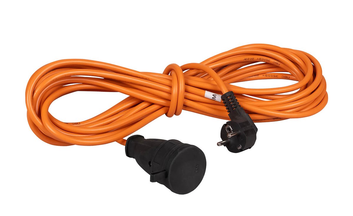 Удлинитель Cabeus EC-B-2.2-10, ПВС, 2200 Вт, 10 м, 1 розетка