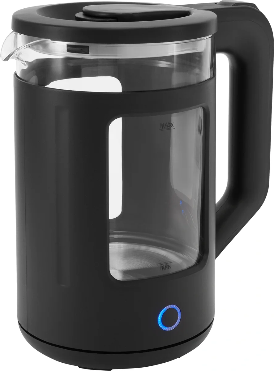 Чайник электрический VITEK VT-WK1082, 1,7 л, 2000 Вт, стекло