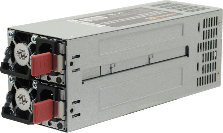 Блок питания ExeGate EX292322RUS, 2U Redundant, 2×800W, 80 PLUS Platinum