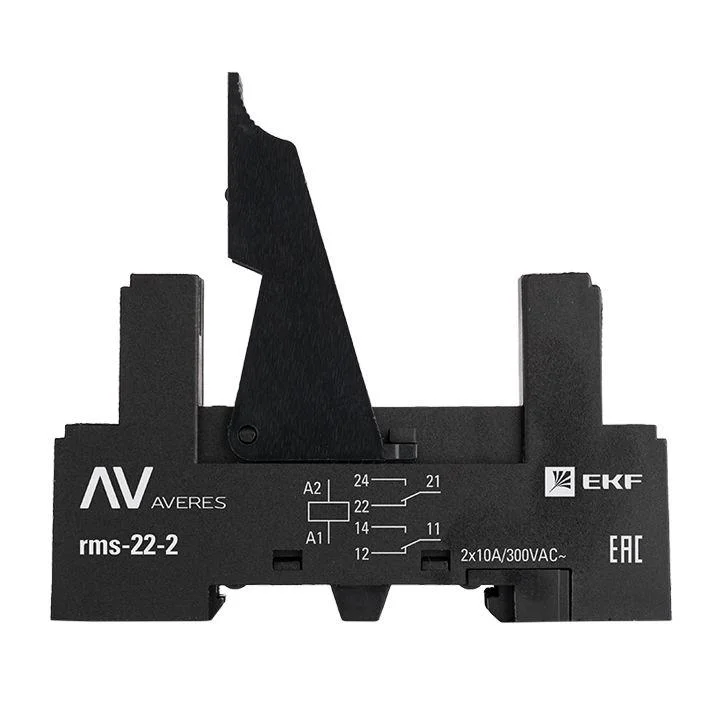 Разъем для реле EKF rms-22-2, PM slim 22/2 AVERES