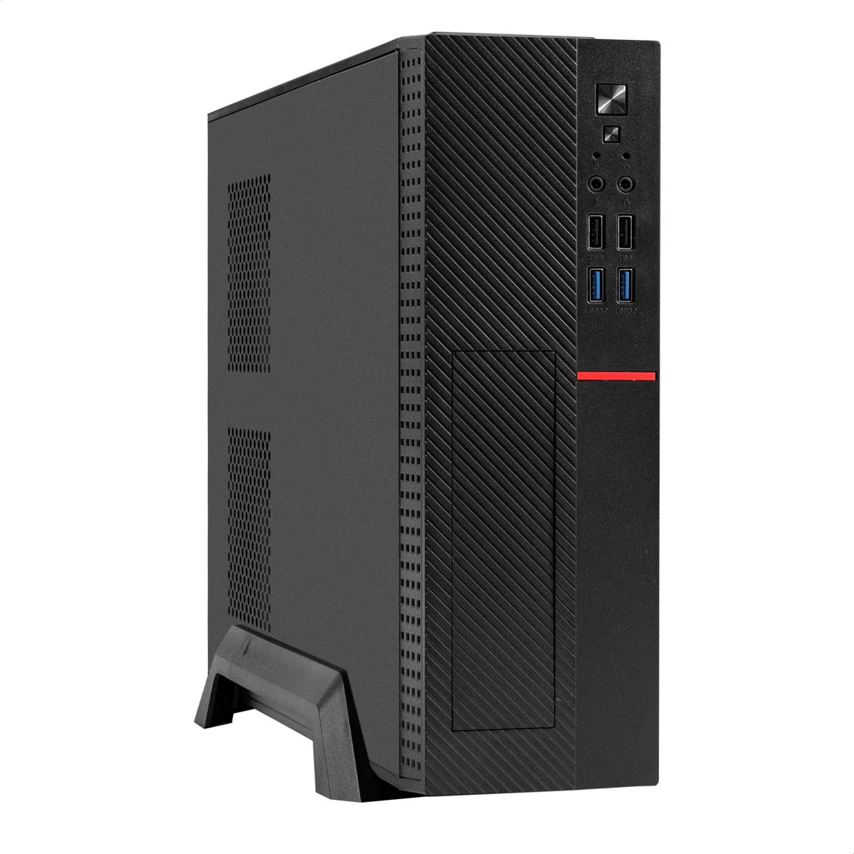 Корпус Exegate MI-307U2-M450, mATX/Mini-ITX, БП 450 Вт SFX, 2×USB 3.0