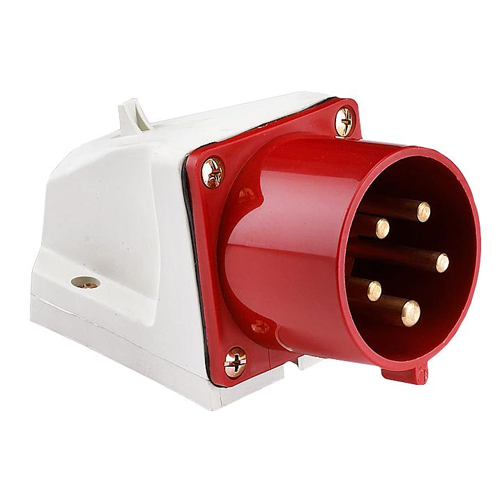 Вилка EKF ps-515-16-380, 3P+PE+N, 16А, 380В, IP44