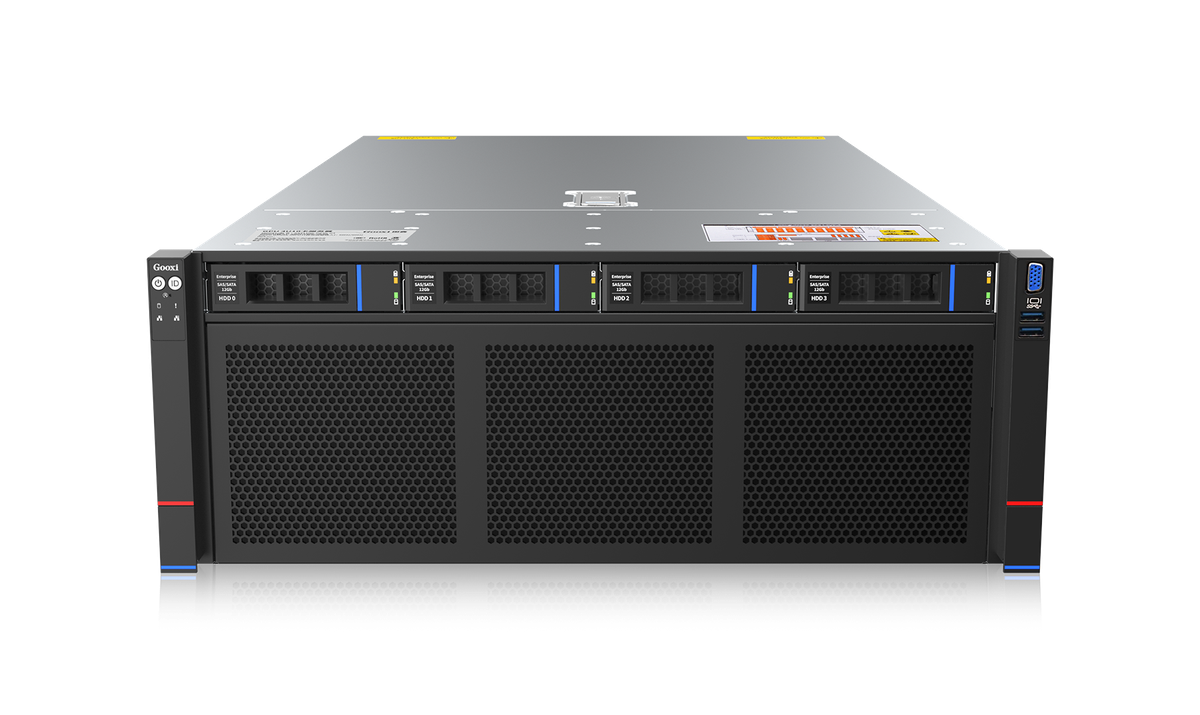Серверная платформа Gooxi 0.81.504.1002, 4U, 10×GPU, Intel 4/5 Gen