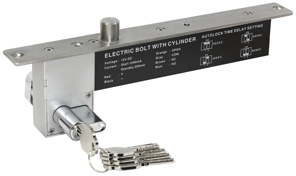 Замок Smartec ST-DB526MLT, электромеханический соленоидный