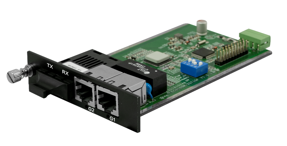 Медиаконвертер ECU100M-1T1F-N