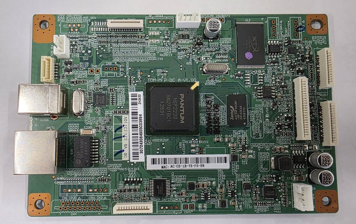 Плата форматера Pantum BM2307NW, арт. 302110172701