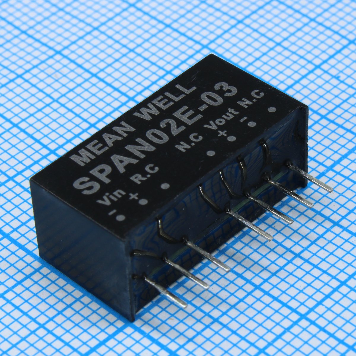 Преобразователь DC-DC Mean Well SPAN02E-03, 2Вт, на плату