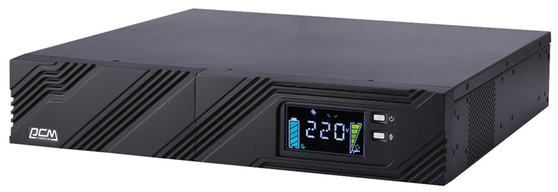 ИБП Powercom SMART KING PRO+ SPR-3000 LCD-NC1, 3000 ВА/2400 Вт, Rack/Tower