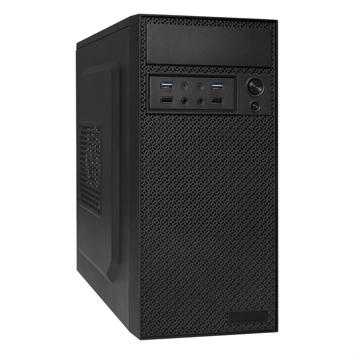 Корпус Minitower ExeGate BAA-109U2-UNS500 (mATX, БП UNS500 с вент. 12см, 2*USB+2*USB3.0, аудио, черный)