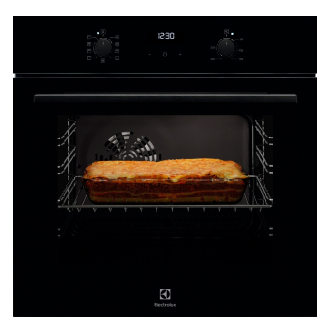 Духовой шкаф Electrolux EOF5C50Z, электрический, 72 л, каталитическая очистка