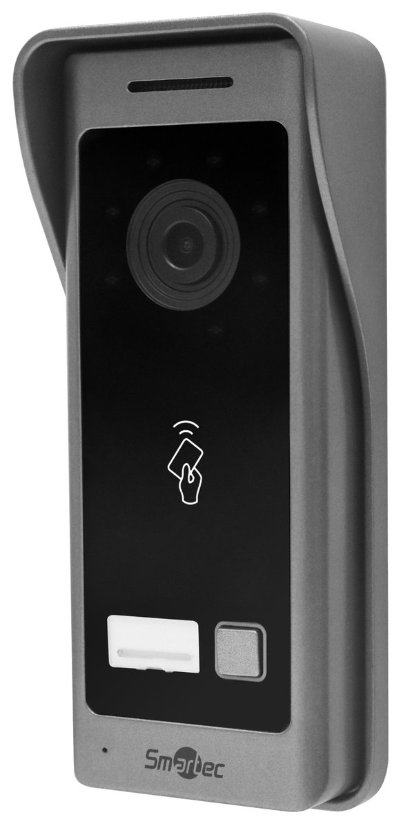 Вызывная панель Smartec ST-DP421VFS-GR, 1 абонент, 1080P, MIFARE
