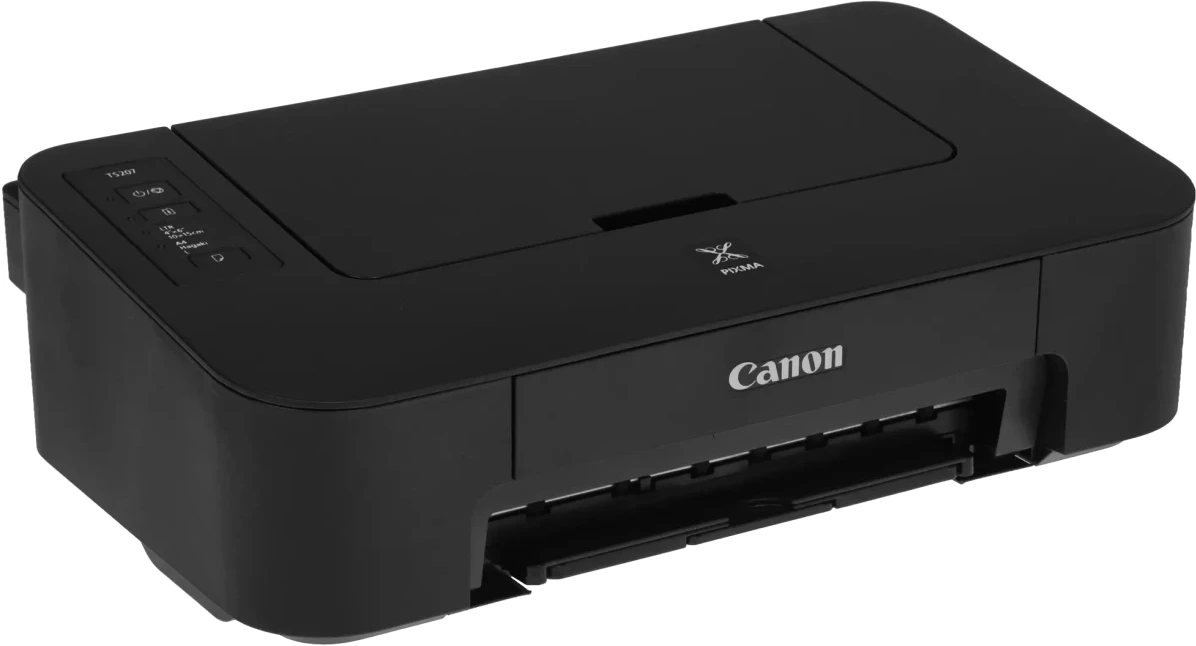 Принтер струйный Canon Pixma TS207, A4, 4800×1200 dpi, USB, чёрный