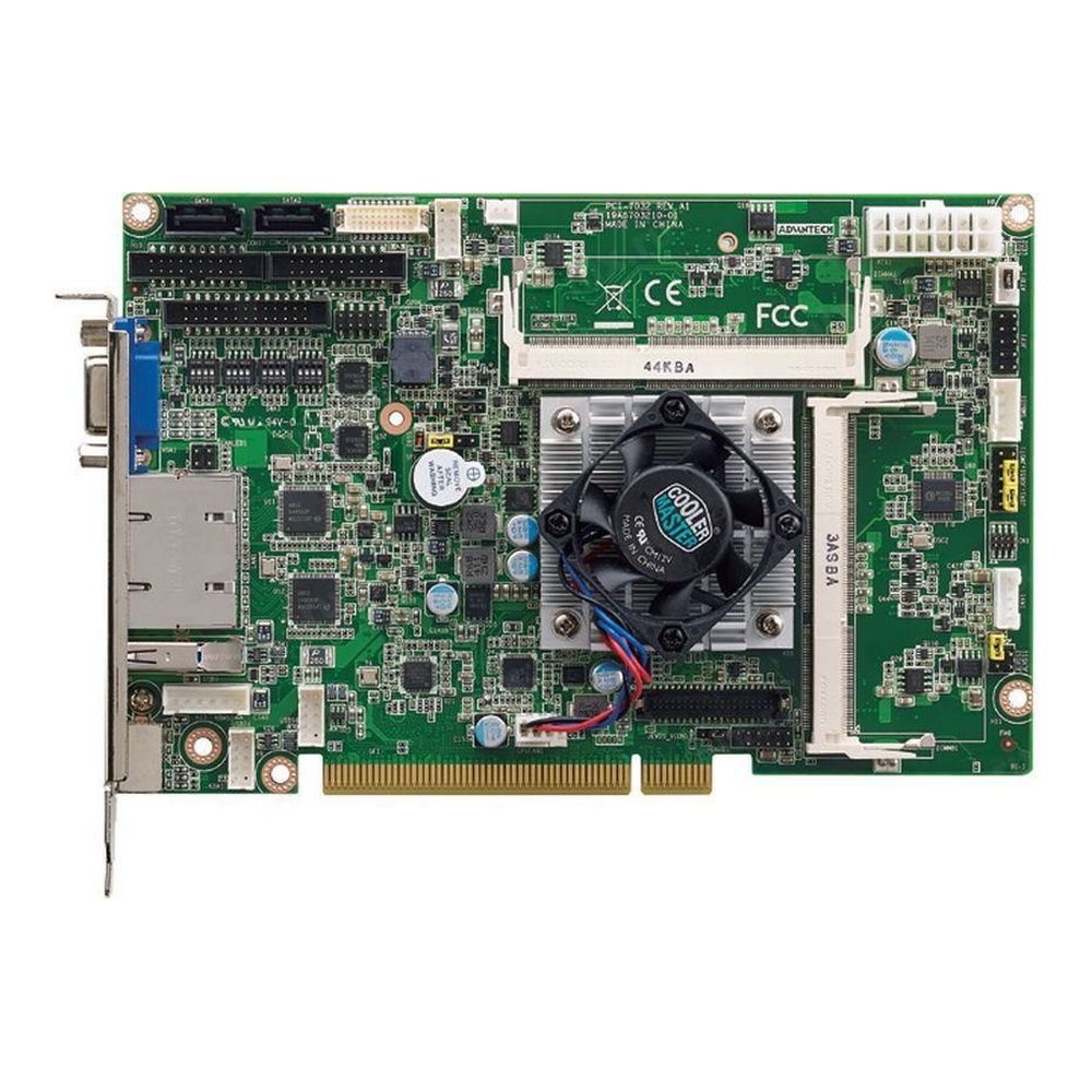 Материнская плата Advantech PCI-7032G2-00A2E, Intel Celeron J1900, 2×DDR3L SO-DIMM, 2×GbE, 4×COM