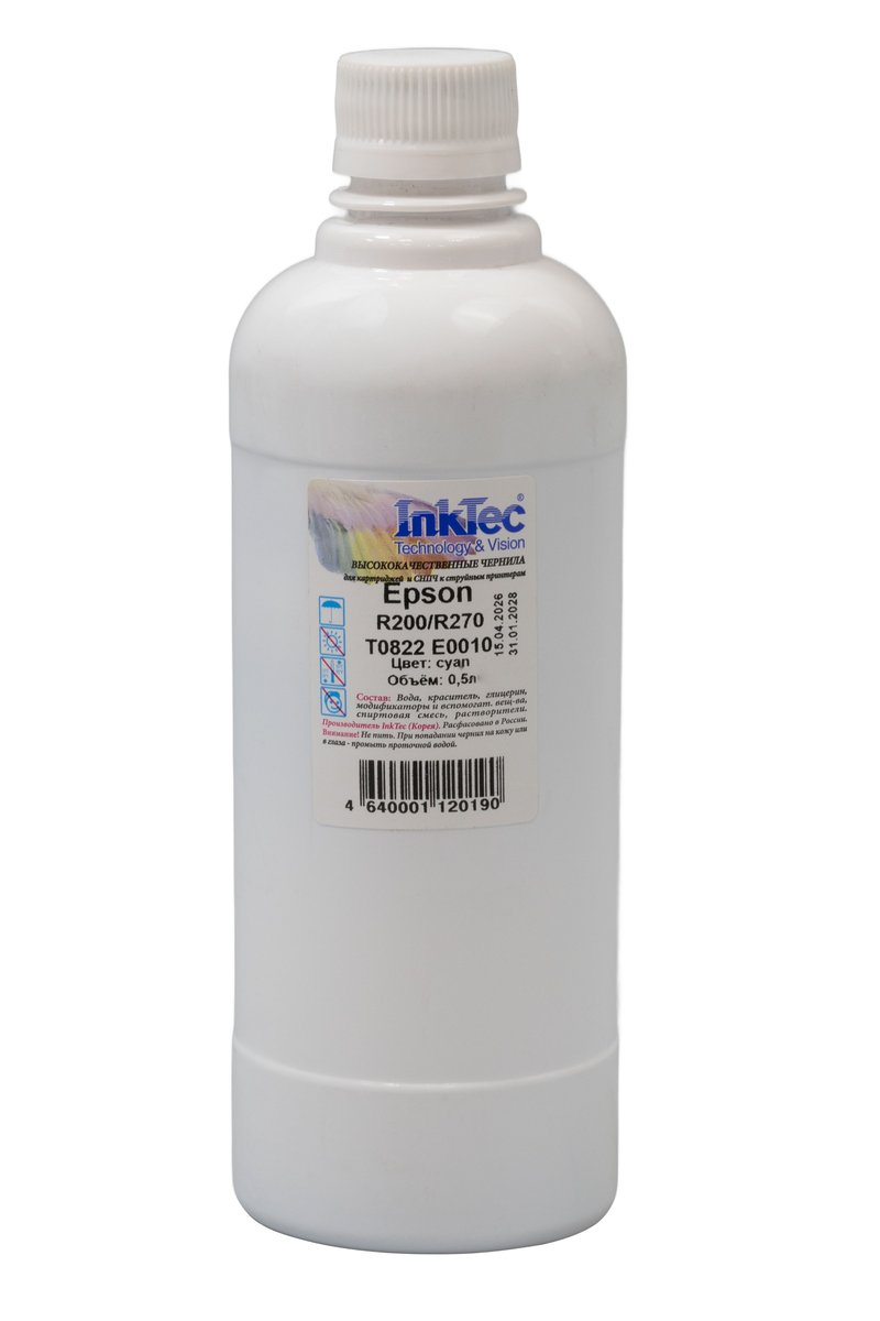 Чернила InkTec 1507060115U, C, 0,5 л