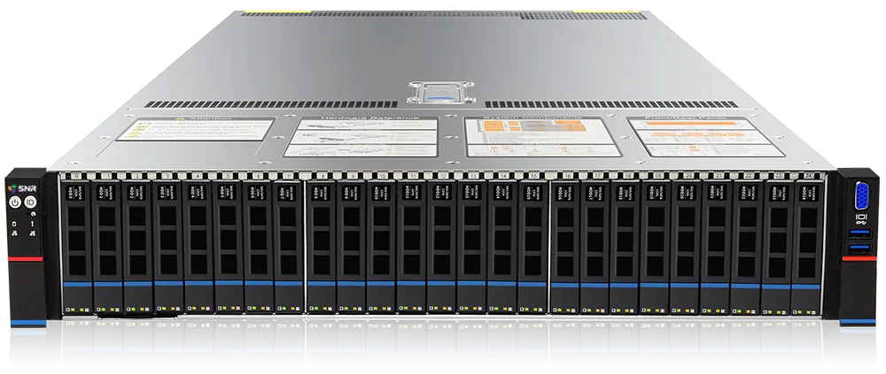 Серверная платформа SNR-SR2425RE, 2U, 2xSP5, 24xDDR5, 24xSFF