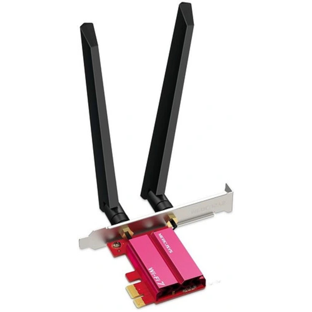 Сетевой адаптер Mercusys MA47BE, Wi-Fi 7 BE9300, PCI Express, Bluetooth 5.2