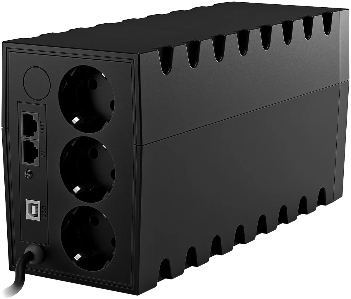 ИБП Powercom Raptor Plus RPT850EU, 850 ВА / 510 Вт, 3×Schuko, USB