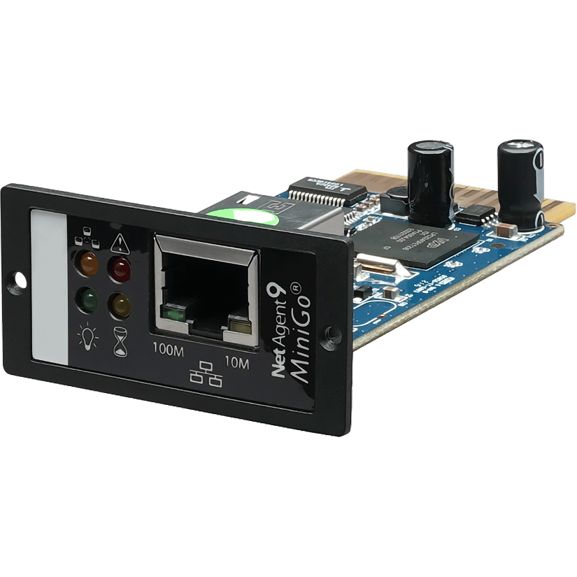 Плата управления ЕРМАК Megatec DL801 (NetAgent9) 7141026, SNMP, RJ45, мини-слот