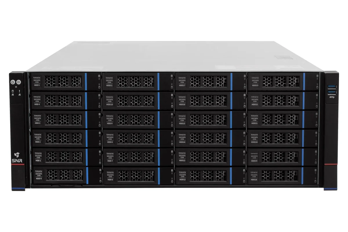 Серверная платформа SNR SNR-SR4436RS, 4U, 2×LGA4677, 36×SATA/SAS, DDR5