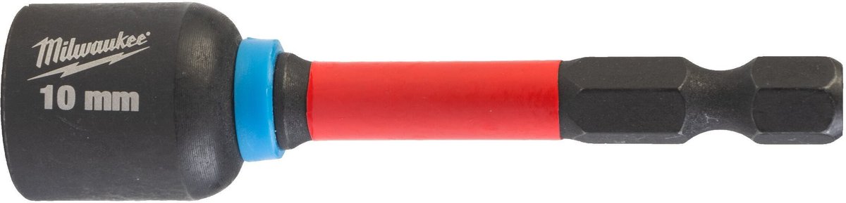 Насадка торцевая Milwaukee 4932492441, Shockwave, 1/4" Hex, 10мм, 65мм