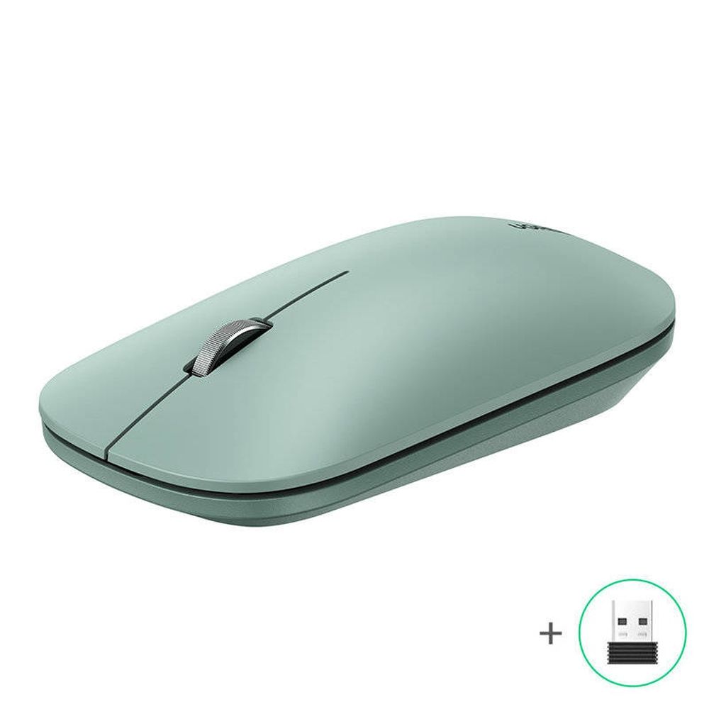 Мышь UGREEN MU001 90374, беспроводная RF, 4000 DPI, зелёная