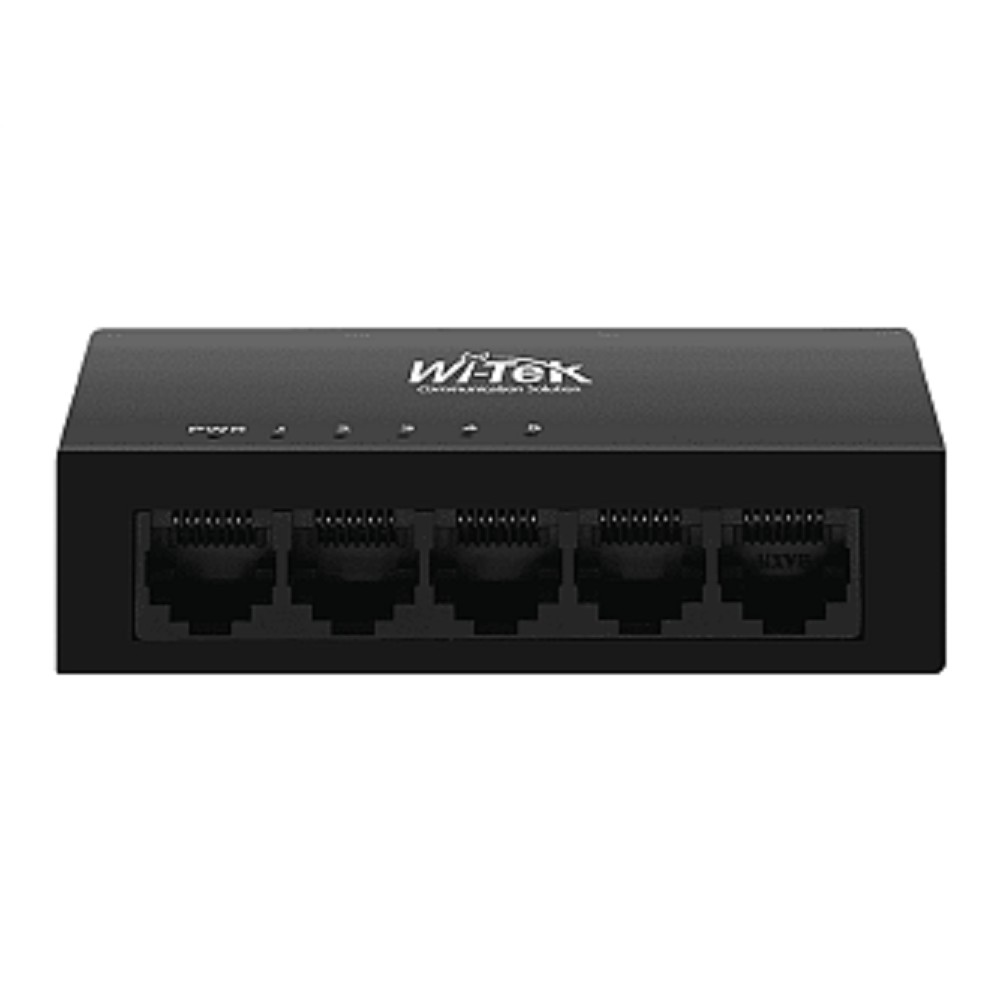 Коммутатор Wi-Tek WI-SG105 v3, неуправляемый, 5×1GbE, металл