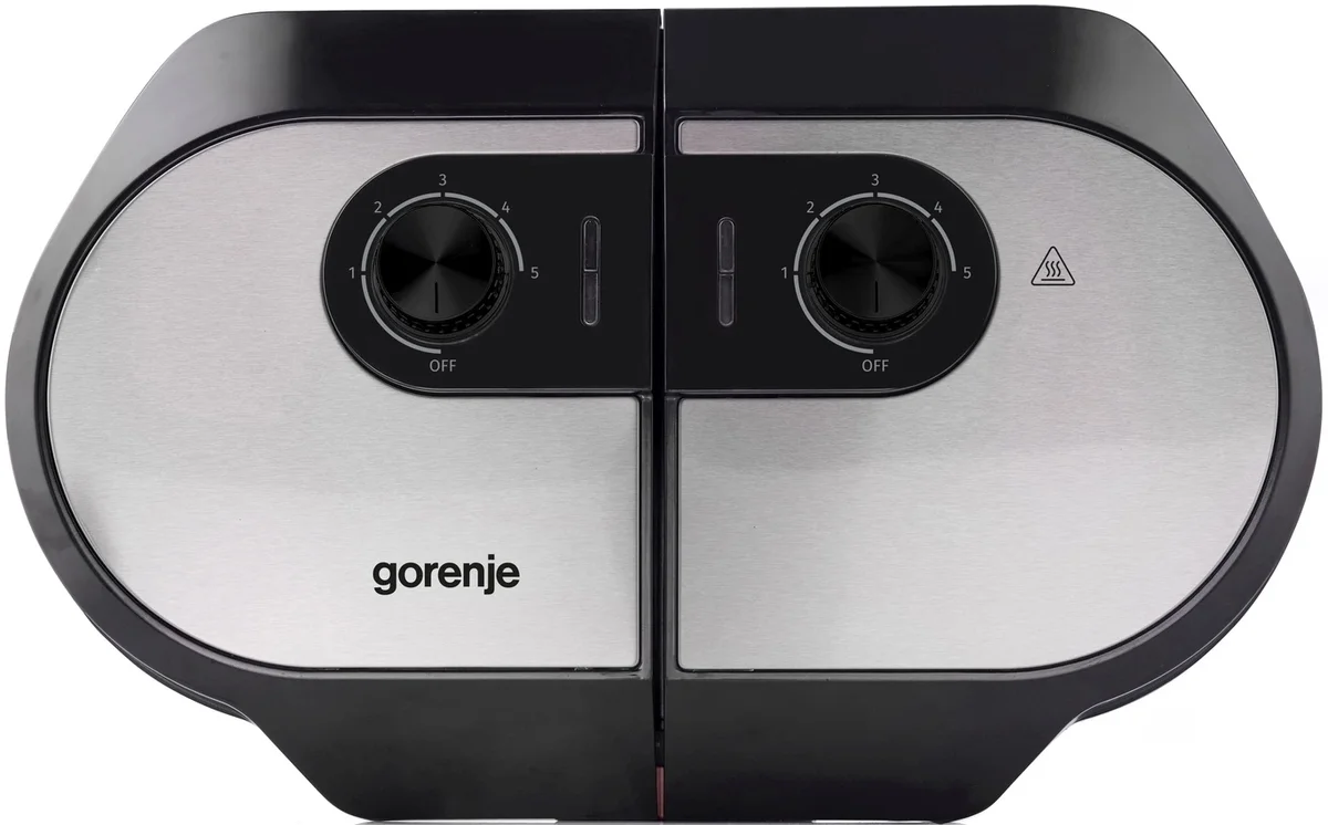 Вафельница Gorenje WM1400SB, 1400 Вт, 9 вафель, антипригарное покрытие