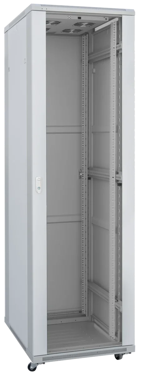 Шкаф телекоммуникационный SNR SNR-TFC-476080-GS-G-SF, 47U, 600x800мм, серый