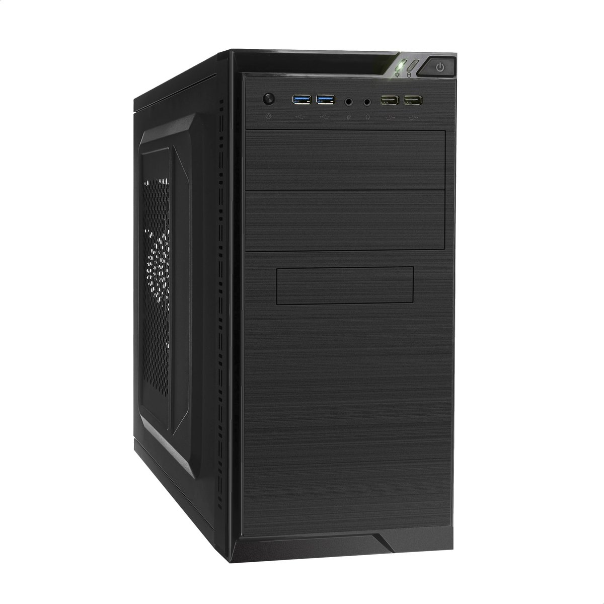 Корпус ПК ExeGate QA-412U EX272748RUS, Minitower, mATX, 600 Вт