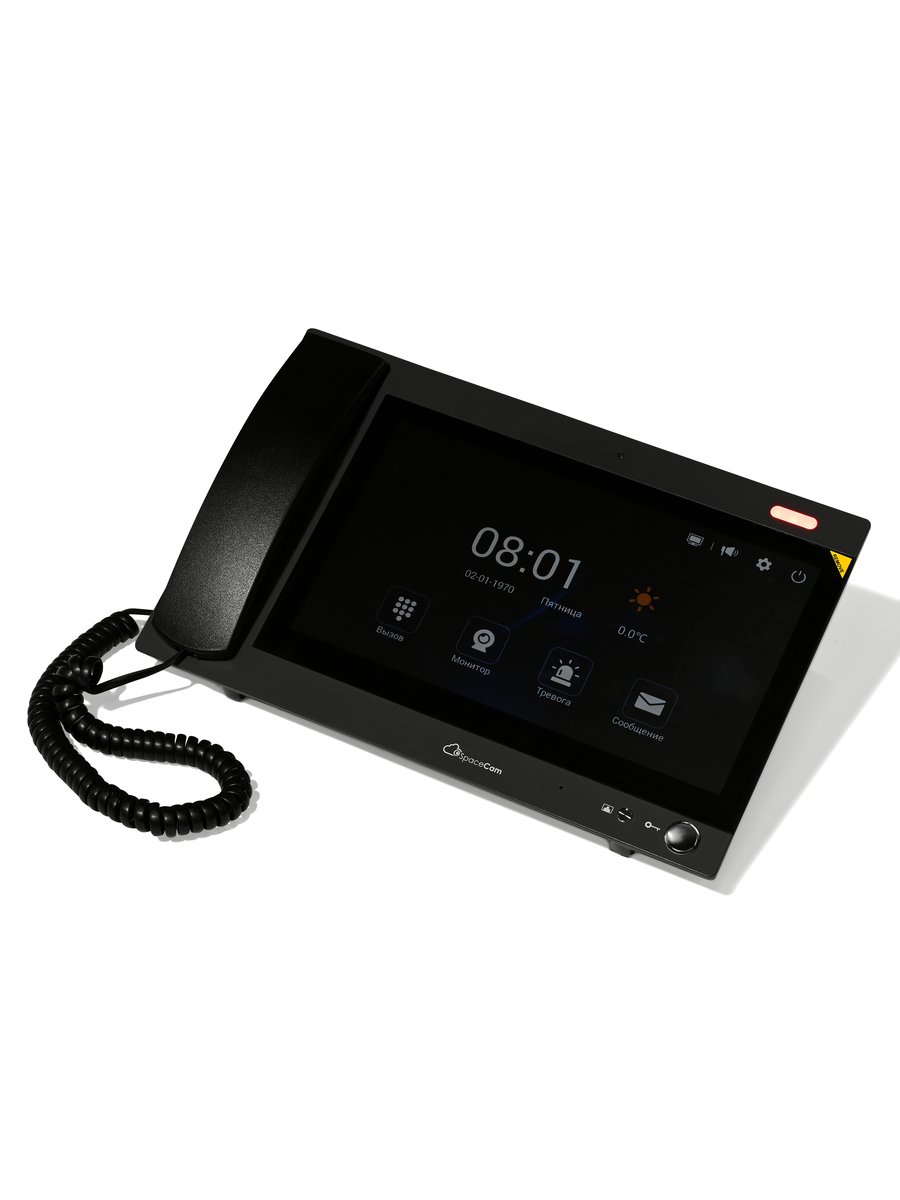 Терминал консьержа SpaceCam SC-INT-G010-1-AХB, 10,1", Android, PoE
