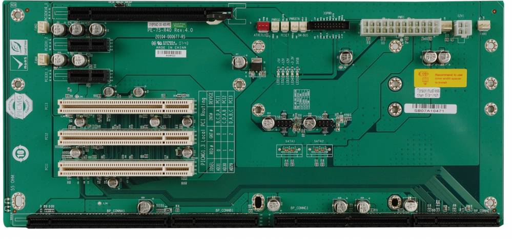 Кроссплата IEI PE-7S, PICMG 1.3, 7 слотов, PCIe x16/x1, PCI, ATX
