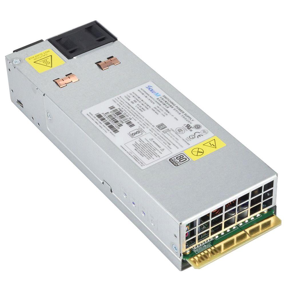 Модуль питания Supermicro PWS-751P-1R, 750Вт, Hot-Swap