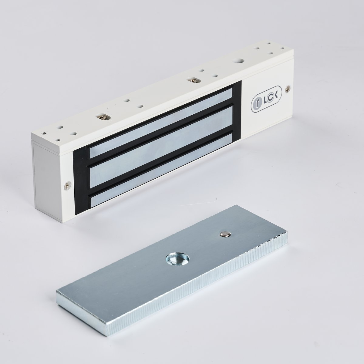Замок электромагнитный R-Lock RL-EM350-L0W, 350кг, DC12/24В, белый