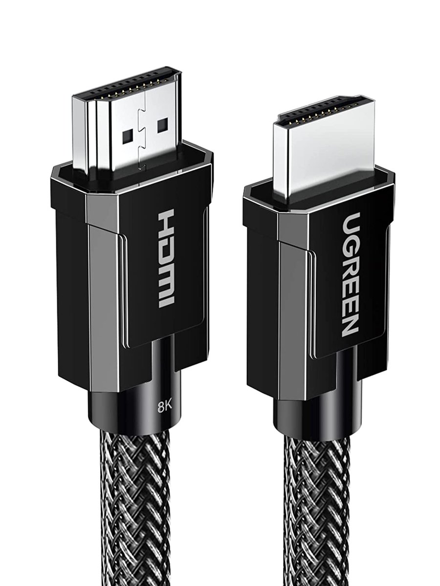 Кабель Ugreen HD135 70320, HDMI-HDMI 2.1, 1,5 м, 48 Гбит/с