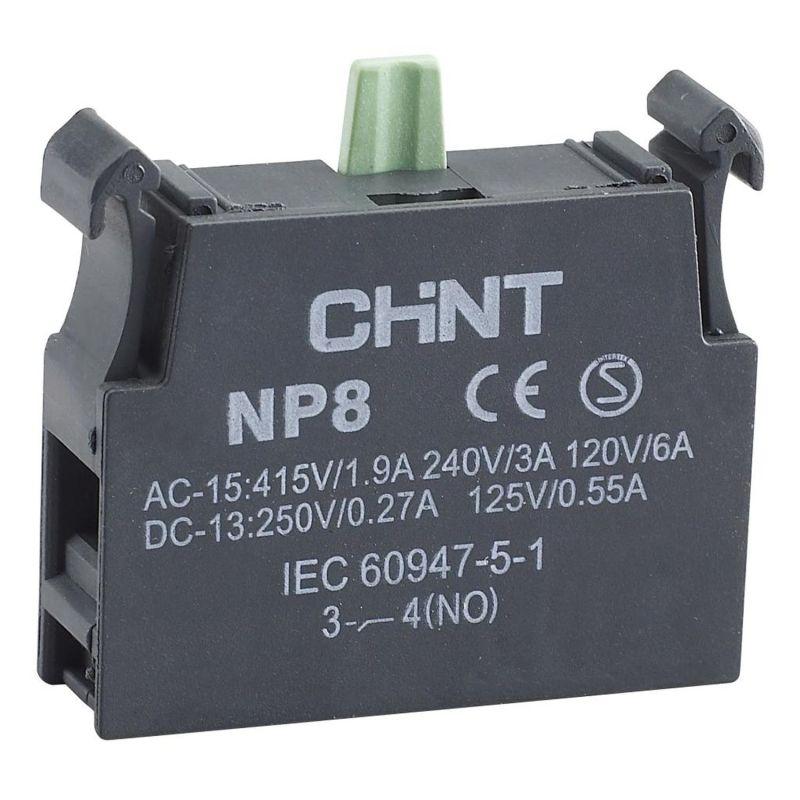 Блок контактный CHINT 669998, 1НО, для NP8