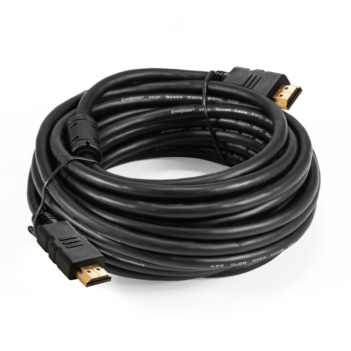Кабель HDMI ExeGate EX294696RUS, v2.0, 7.5м, 4K UHD, Ethernet