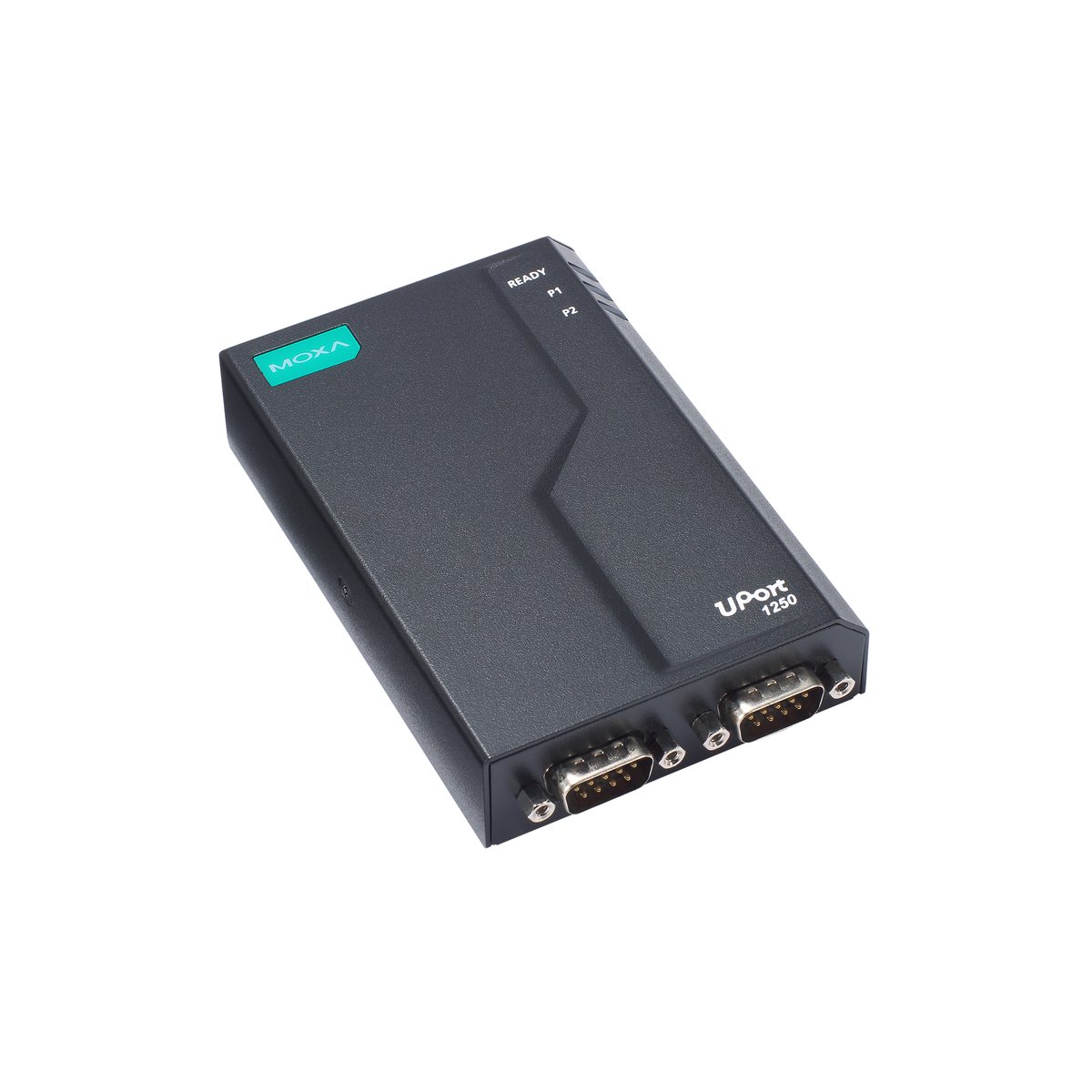 Преобразователь MOXA UPort 1250-G2, USB в RS-232/422/485, 2 порта DB9