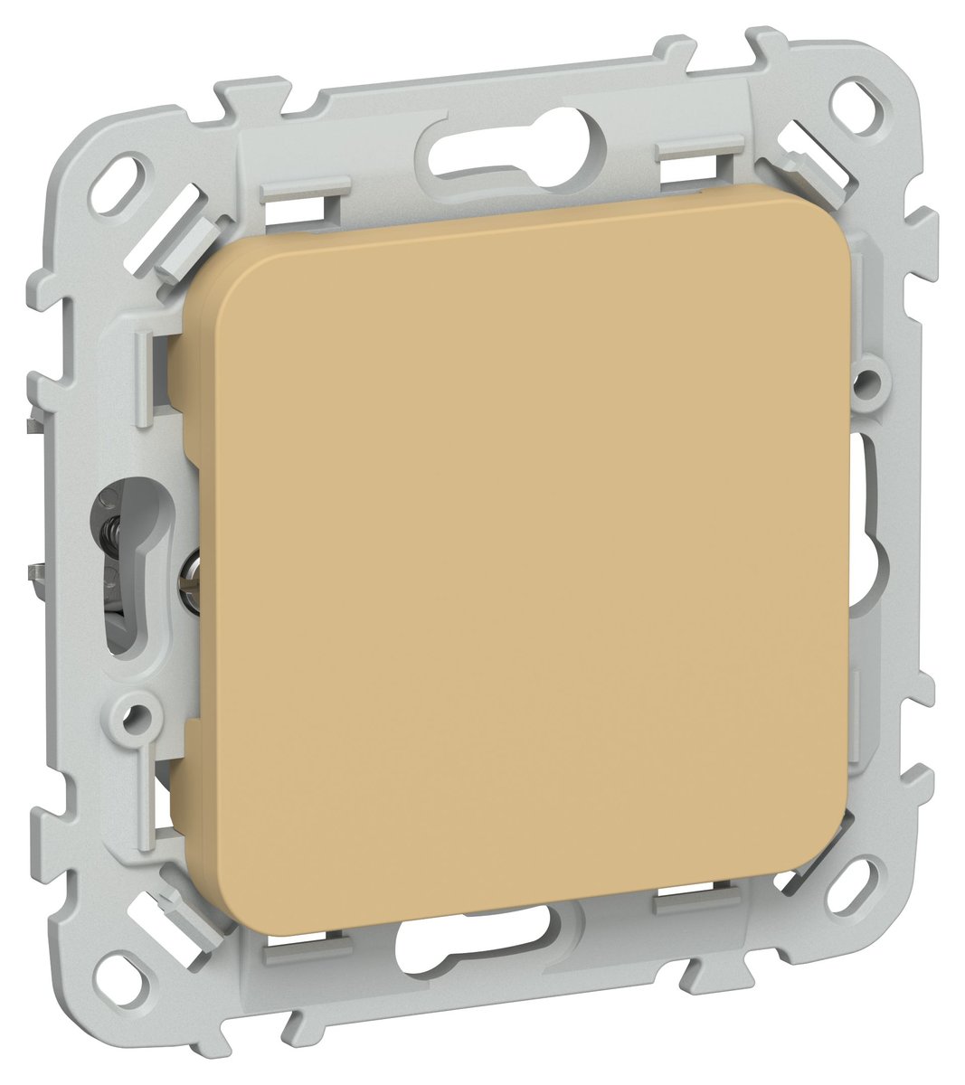 Заглушка с суппортом IEK FLITE FI-PL10-K89, шамуа